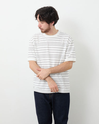 BORDER SHORT SLEEVE T-SHIRT