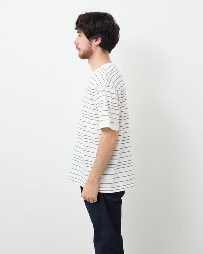 BORDER SHORT SLEEVE T-SHIRT