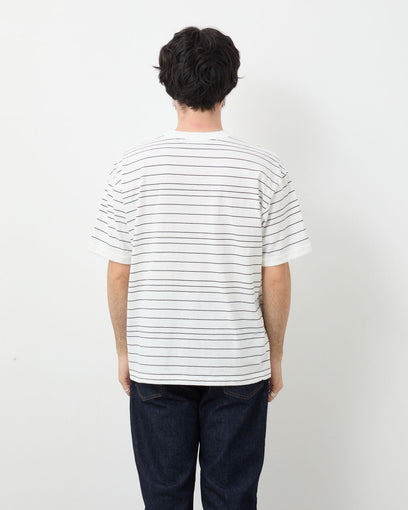 BORDER SHORT SLEEVE T-SHIRT