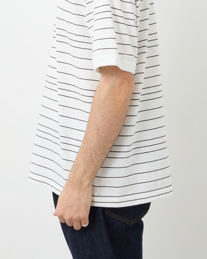 BORDER SHORT SLEEVE T-SHIRT