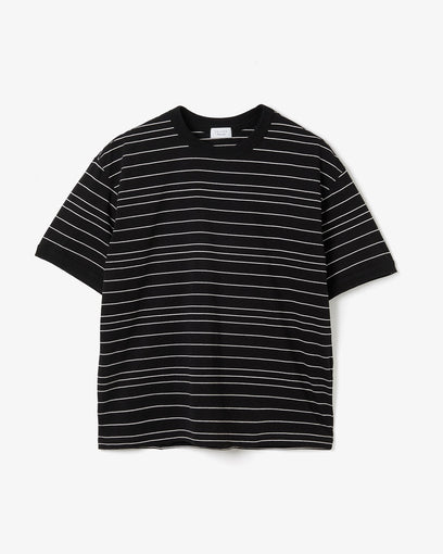 BORDER SHORT SLEEVE T-SHIRT