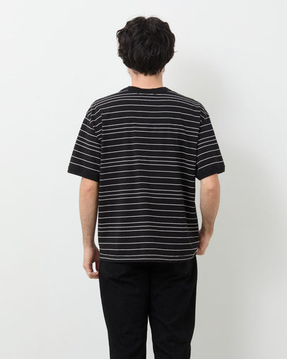 BORDER SHORT SLEEVE T-SHIRT