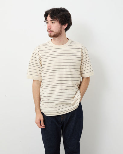 BORDER SHORT SLEEVE T-SHIRT