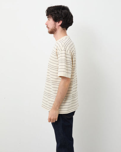 BORDER SHORT SLEEVE T-SHIRT