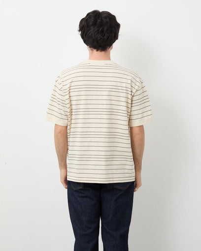BORDER SHORT SLEEVE T-SHIRT