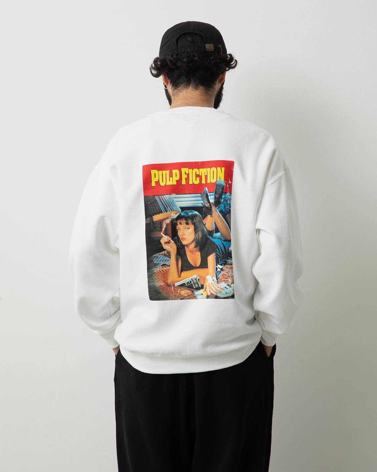 PULP FICTION / CREW NECK SWEAT SHIRT ( TYPE-5 )