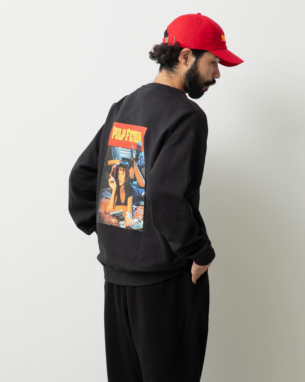 PULP FICTION / CREW NECK SWEAT SHIRT ( TYPE-5 )