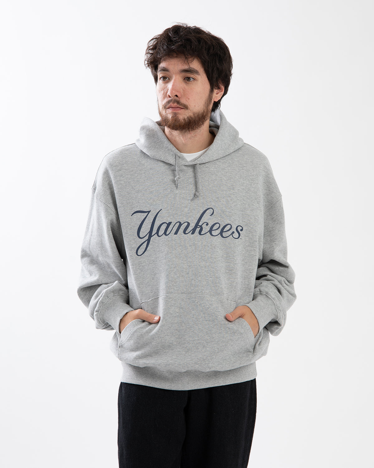MLB / HEAVY WEIGHT PULLOVER HOODED SWEAT SHIRT ( TYPE-1 )