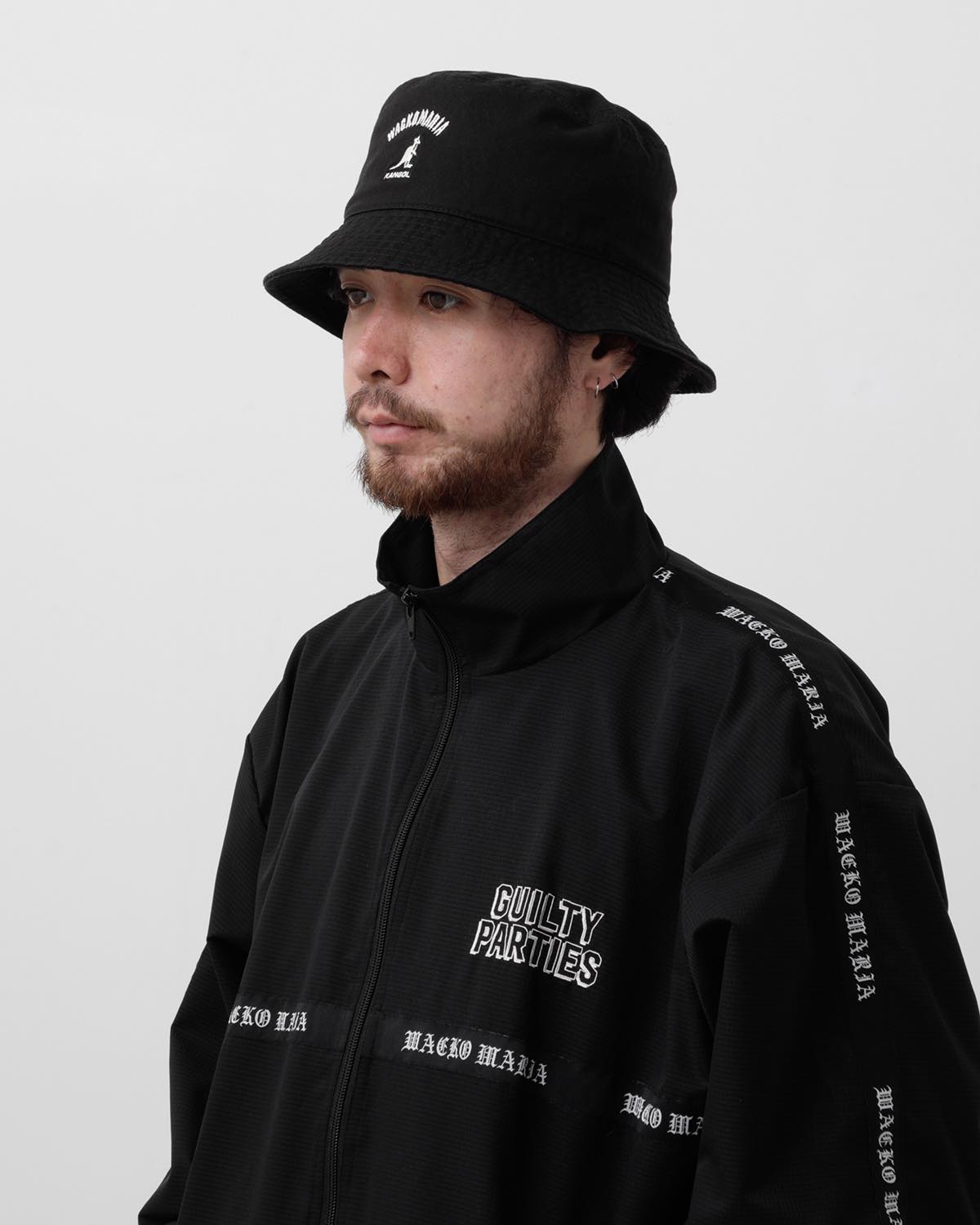 黒M KANGOL / WASHED BUCKET HAT wackomaria KANGOL / WASHED BUCKET – COVERCHORD