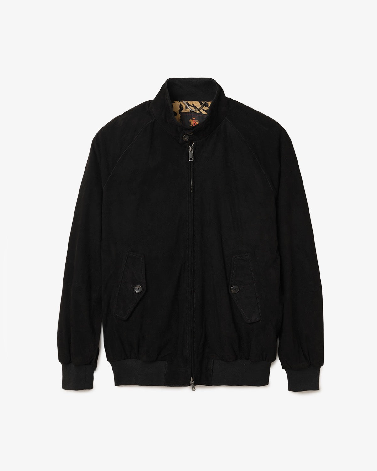 BARACUTA / G9 SUEDE LEATHER HARRINGTON JACKET