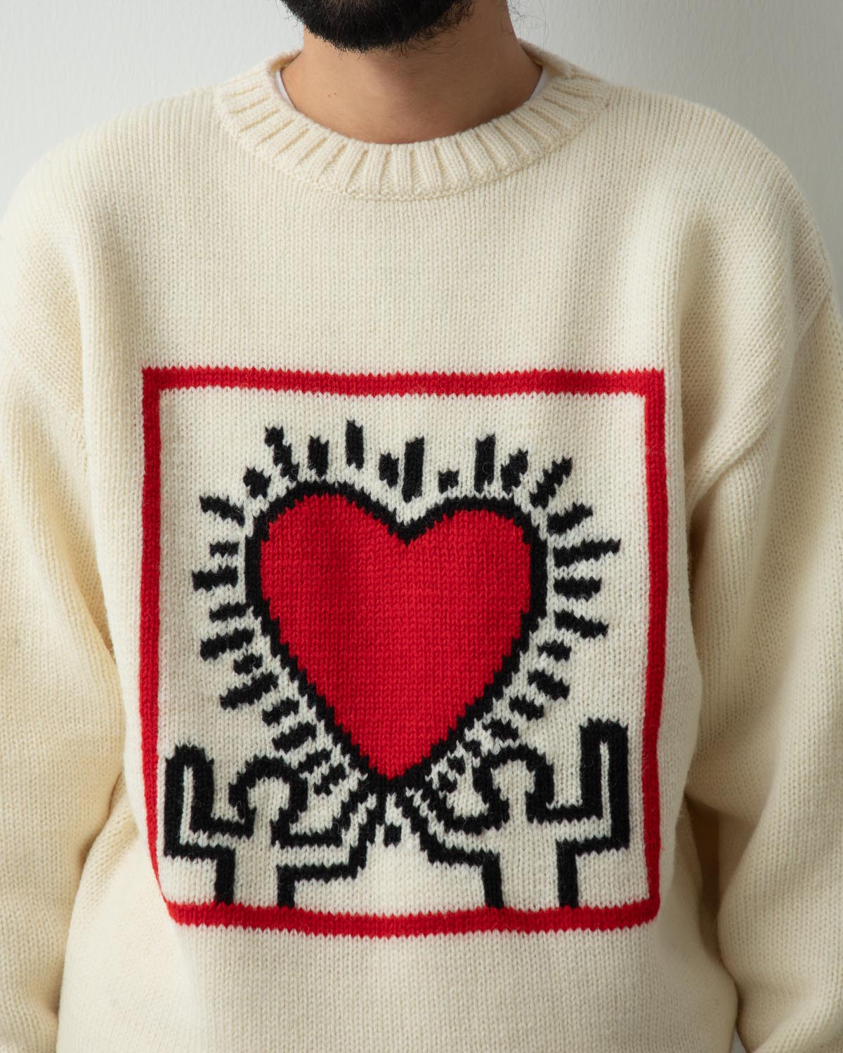 KEITH HARING / CREW NECK SWEATER ( TYPE-1 )