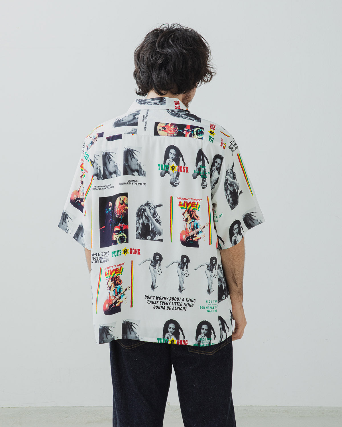 BOB MARLEY / HAWAIIAN SHIRT S/S ( TYPE-1 )