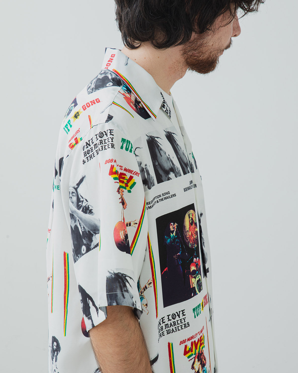 BOB MARLEY / HAWAIIAN SHIRT S/S ( TYPE-1 )