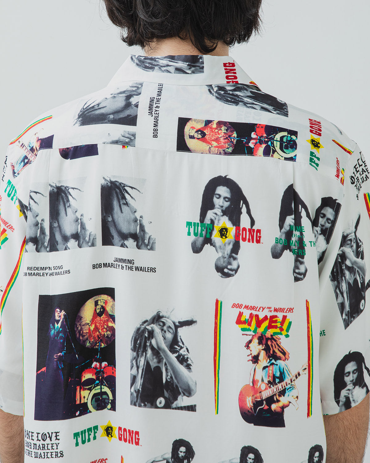 BOB MARLEY / HAWAIIAN SHIRT S/S ( TYPE-1 )