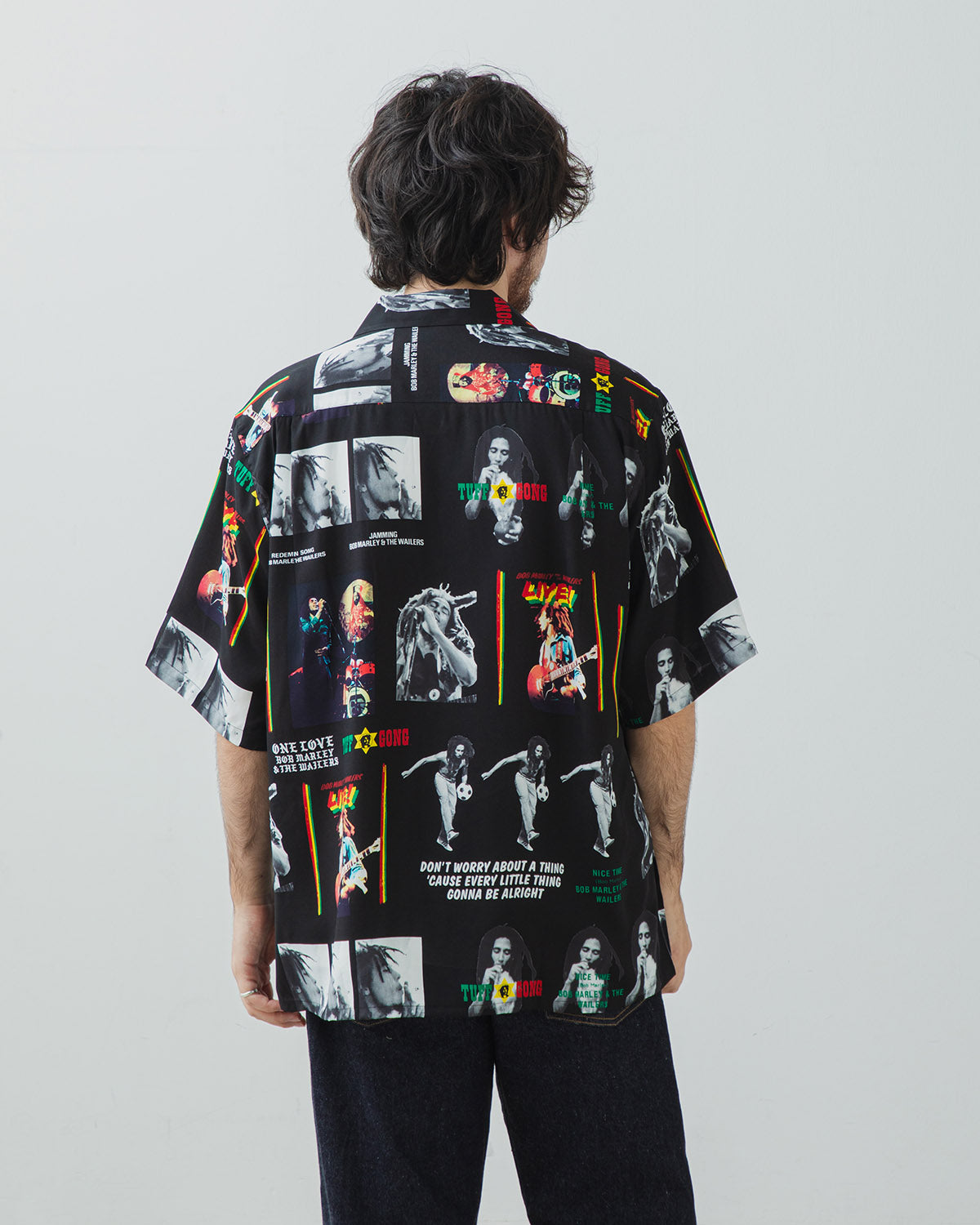 BOB MARLEY / HAWAIIAN SHIRT S/S ( TYPE-1 )