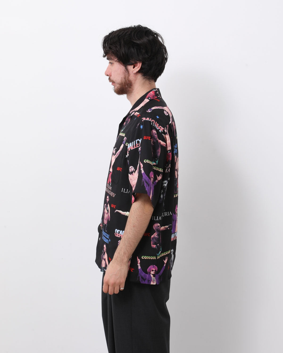 UFC / S/S HAWAIIAN SHIRT ( TYPE-1 )