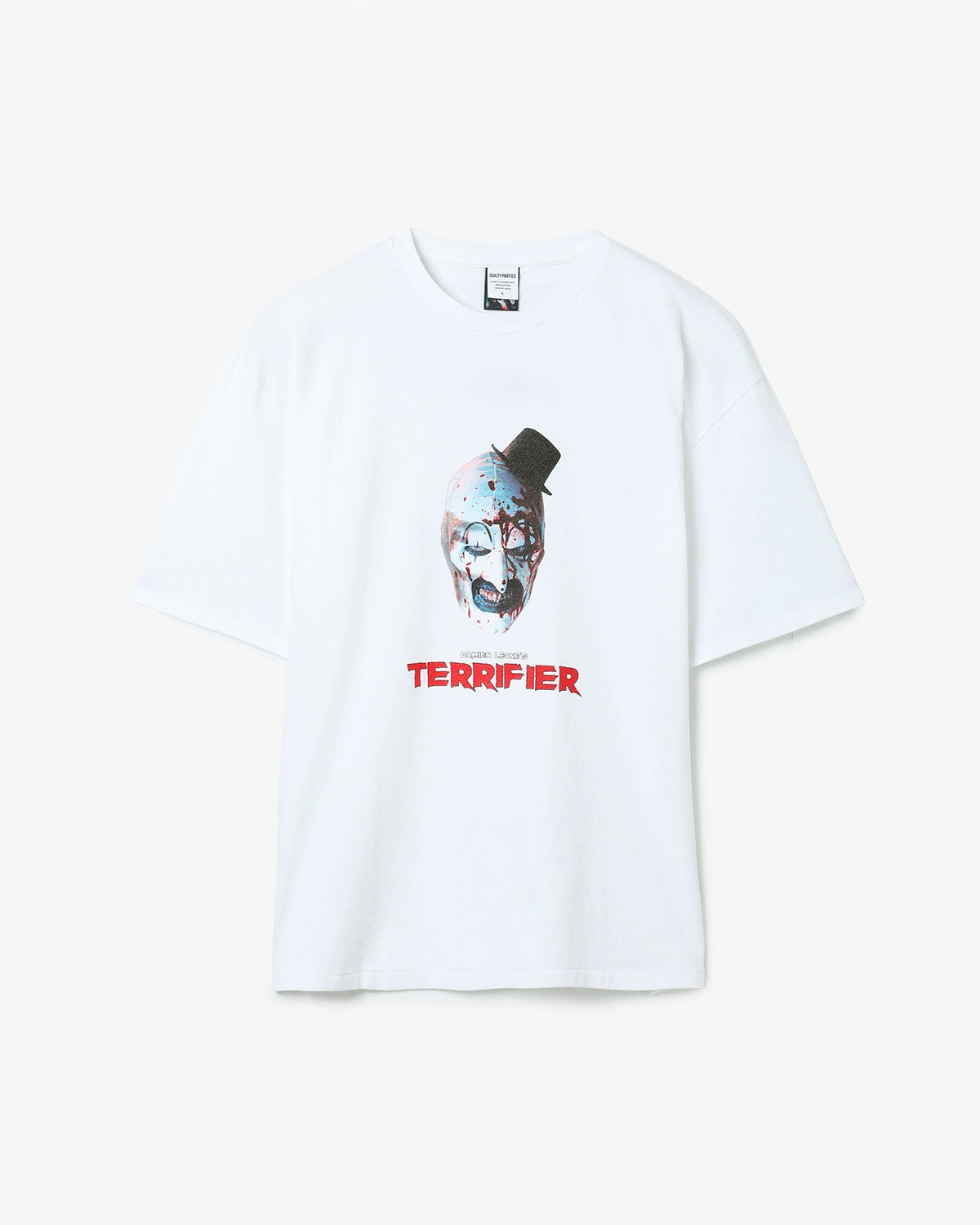 TERRIFIER / WASHED HEAVY WEIGHT CREW NECK T-SHIRT ( TYPE-2 )
