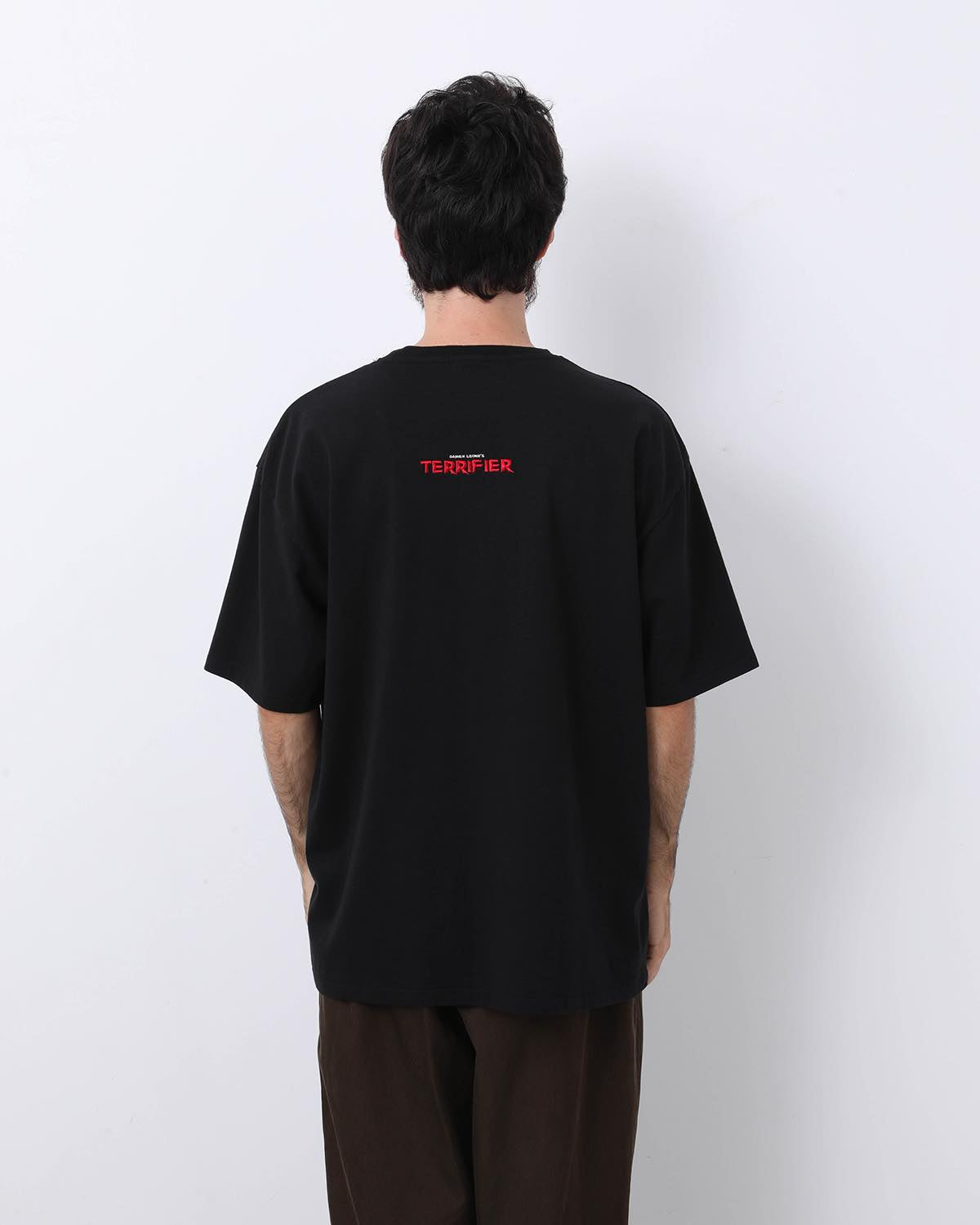 TERRIFIER / WASHED HEAVY WEIGHT CREW NECK T-SHIRT ( TYPE-2 )