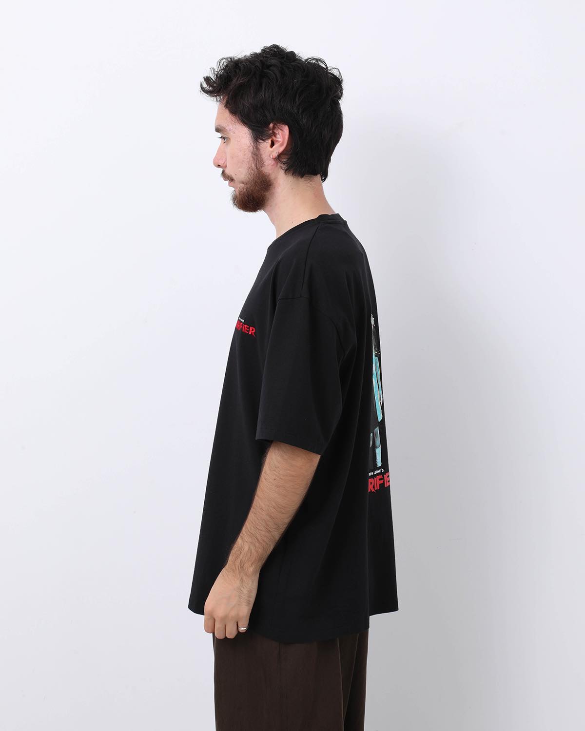 TERRIFIER / WASHED HEAVY WEIGHT CREW NECK T-SHIRT ( TYPE-4 )