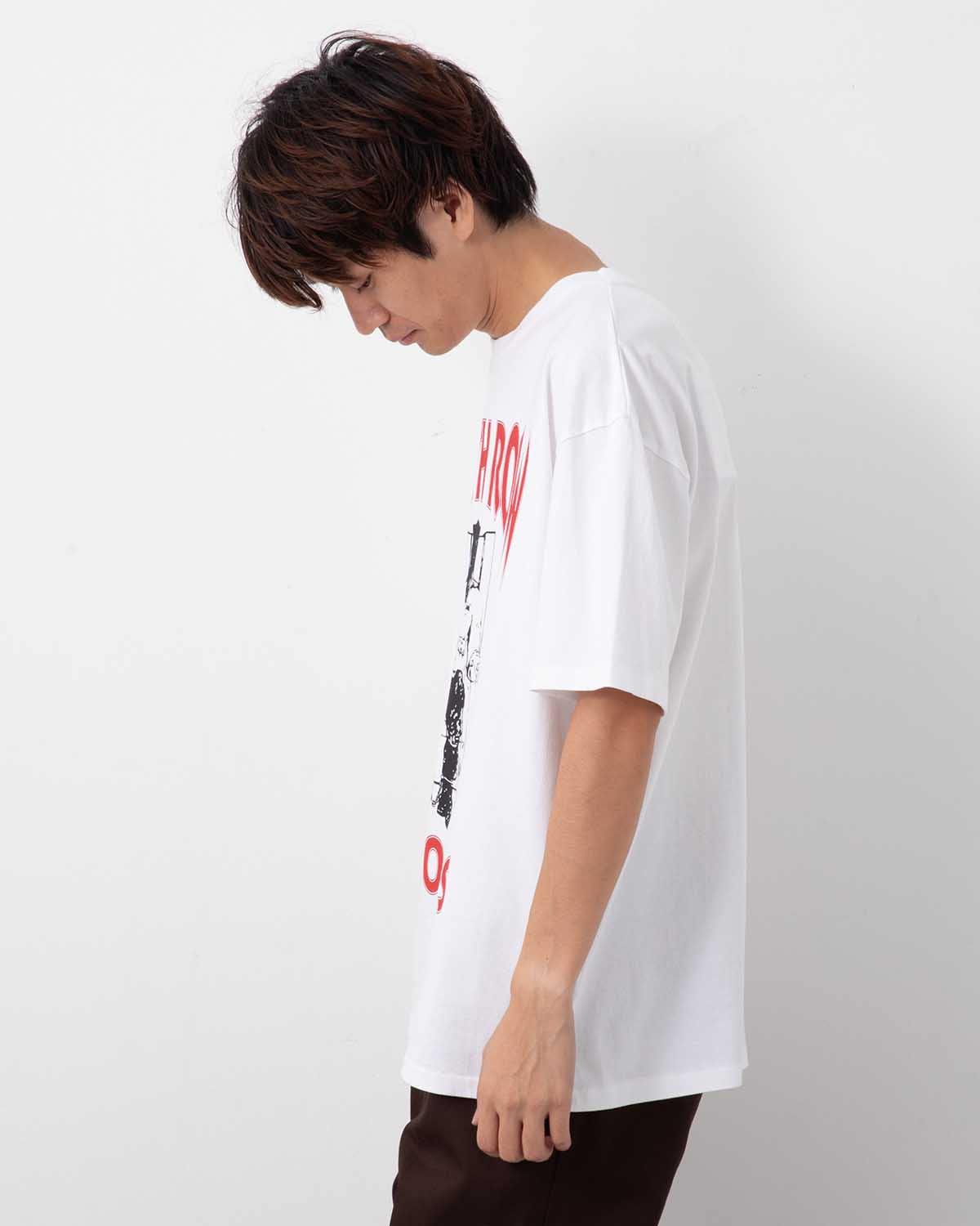 DEATH ROW RECORDS / WASHED HEAVY WEIGHT CREW NECK T-SHIRT