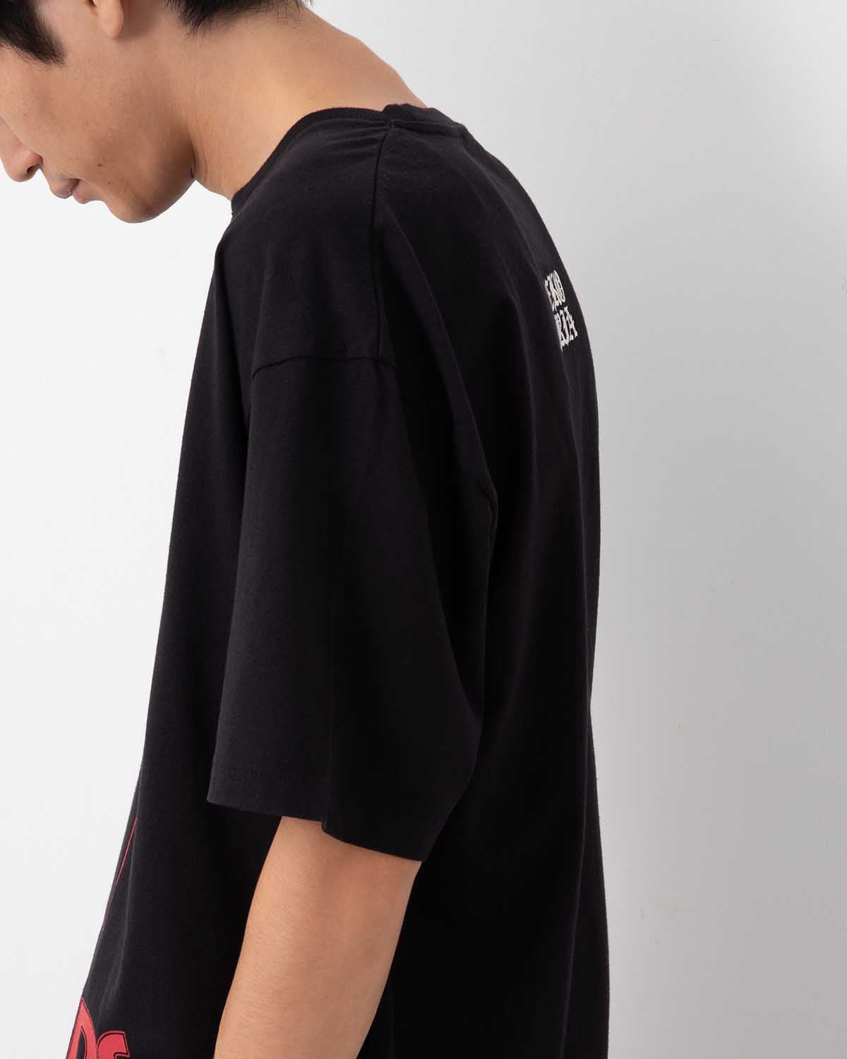 DEATH ROW RECORDS / WASHED HEAVY WEIGHT CREW NECK T-SHIRT