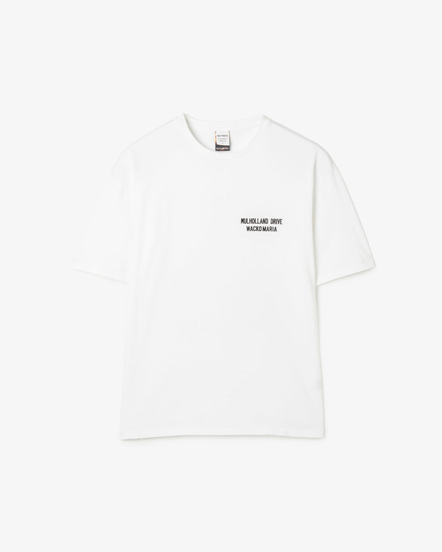 MULHOLLAND DRIVE / WASHED HEAVY WEIGHT CREW NECK T-SHIRT ( TYPE-1
