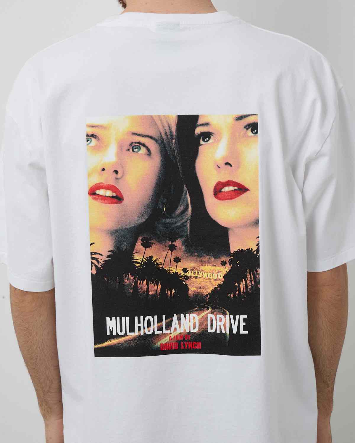 MULHOLLAND DRIVE / WASHED HEAVY WEIGHT CREW NECK T-SHIRT ( TYPE-1 )