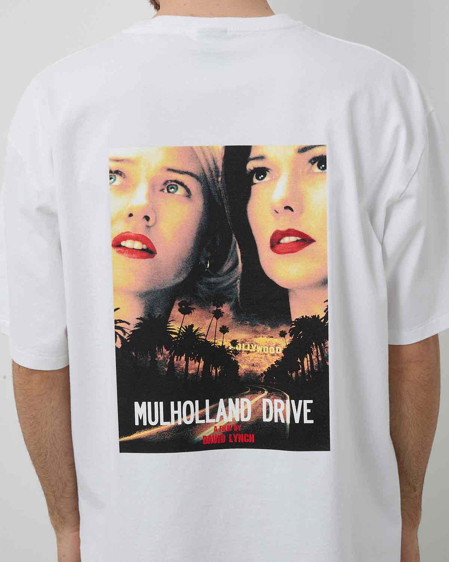 MULHOLLAND DRIVE / WASHED HEAVY WEIGHT CREW NECK T-SHIRT ( TYPE-1