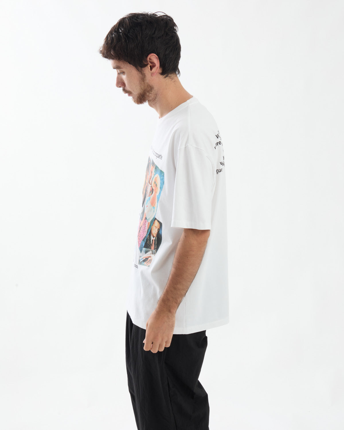 TRUE ROMANCE / WASHED HEAVY WEIGHT CREW NECK T-SHIRT ( TYPE-1 )