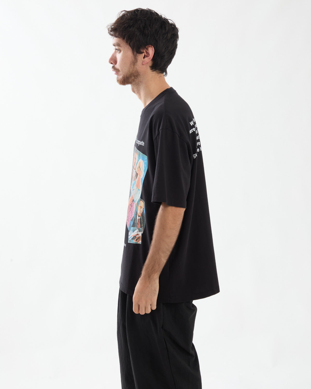 TRUE ROMANCE / WASHED HEAVY WEIGHT CREW NECK T-SHIRT ( TYPE-1 )