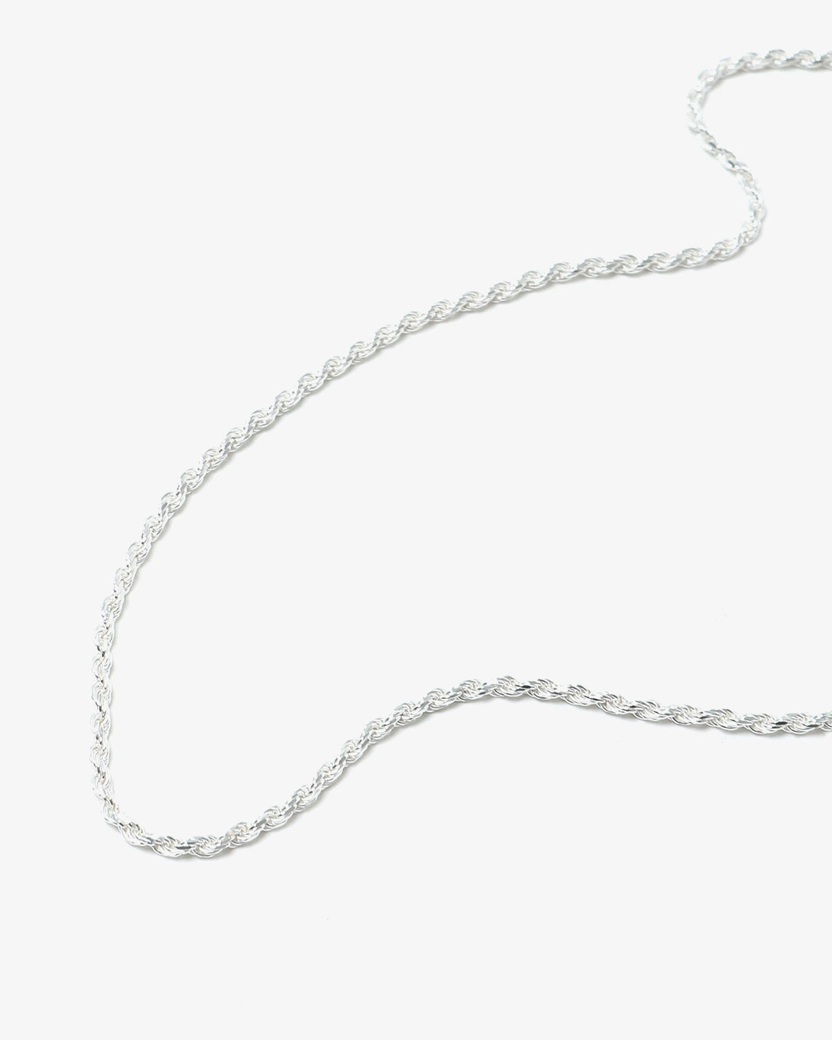 TINY FRENCH ROPE LINK NECKLACE