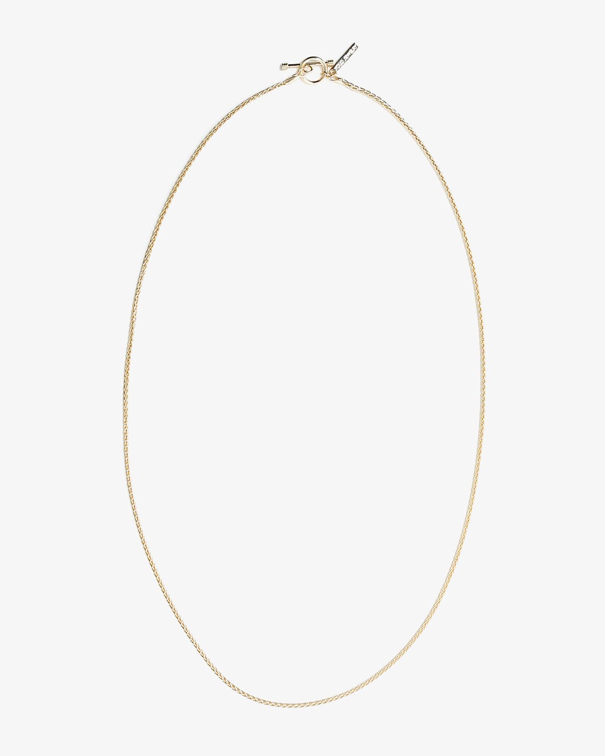 SPIKE LINK NECKLACE (GOLD)