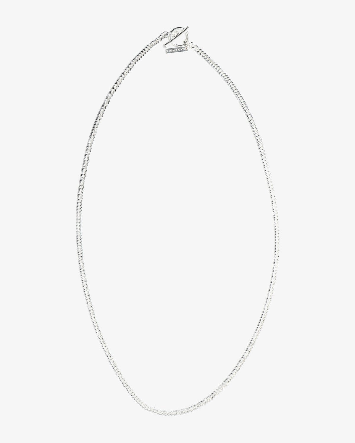 FLAT LINK NECKLACE -DOUBLE-