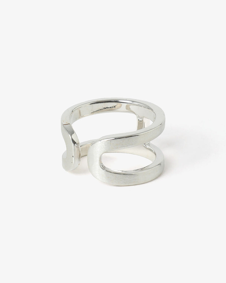 XOLO JEWELRY H Ring with Hair Line 19号 L XOLO H Ring ： 19号 L