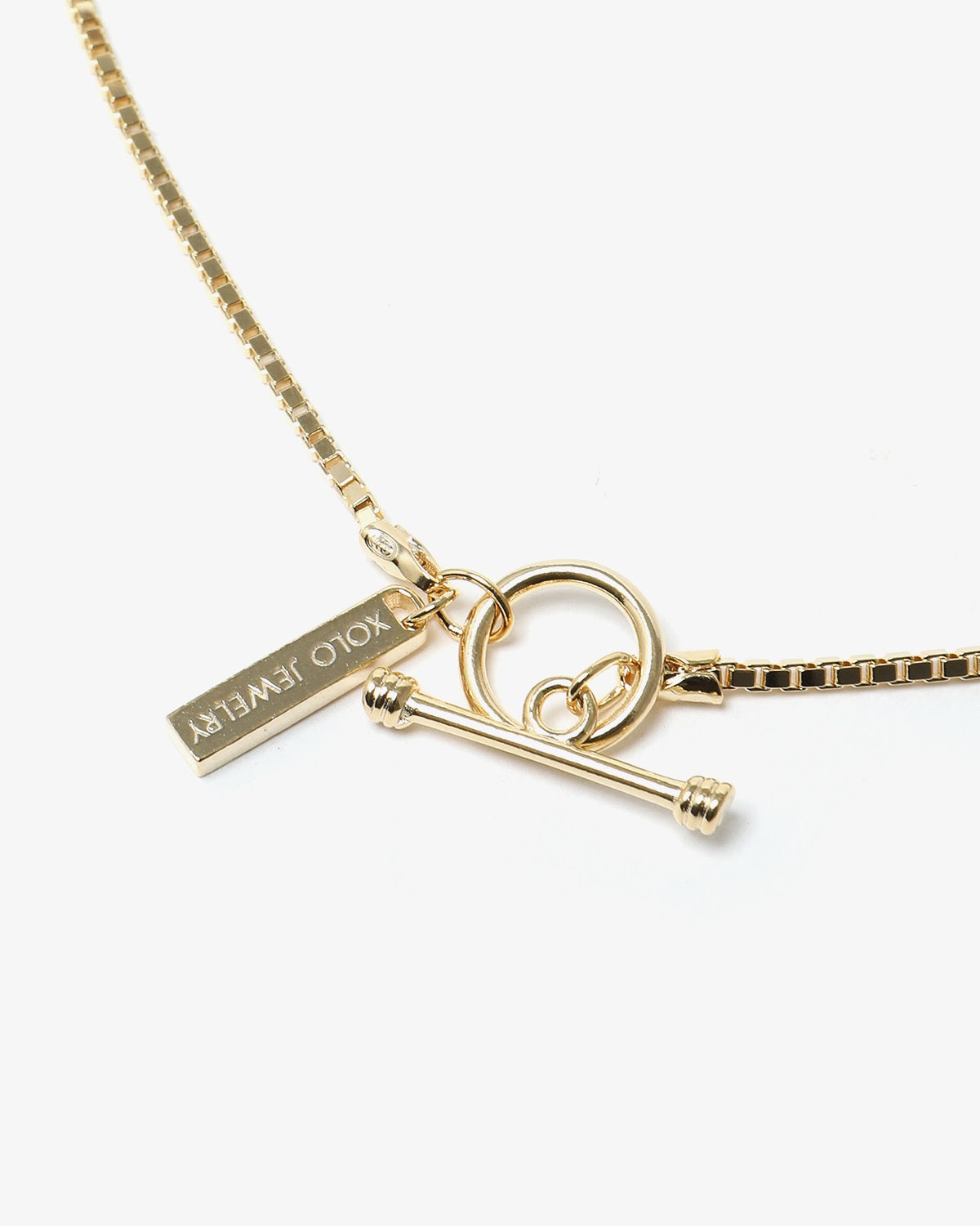 VENETIAN LINK NECKLACE -GOLD-