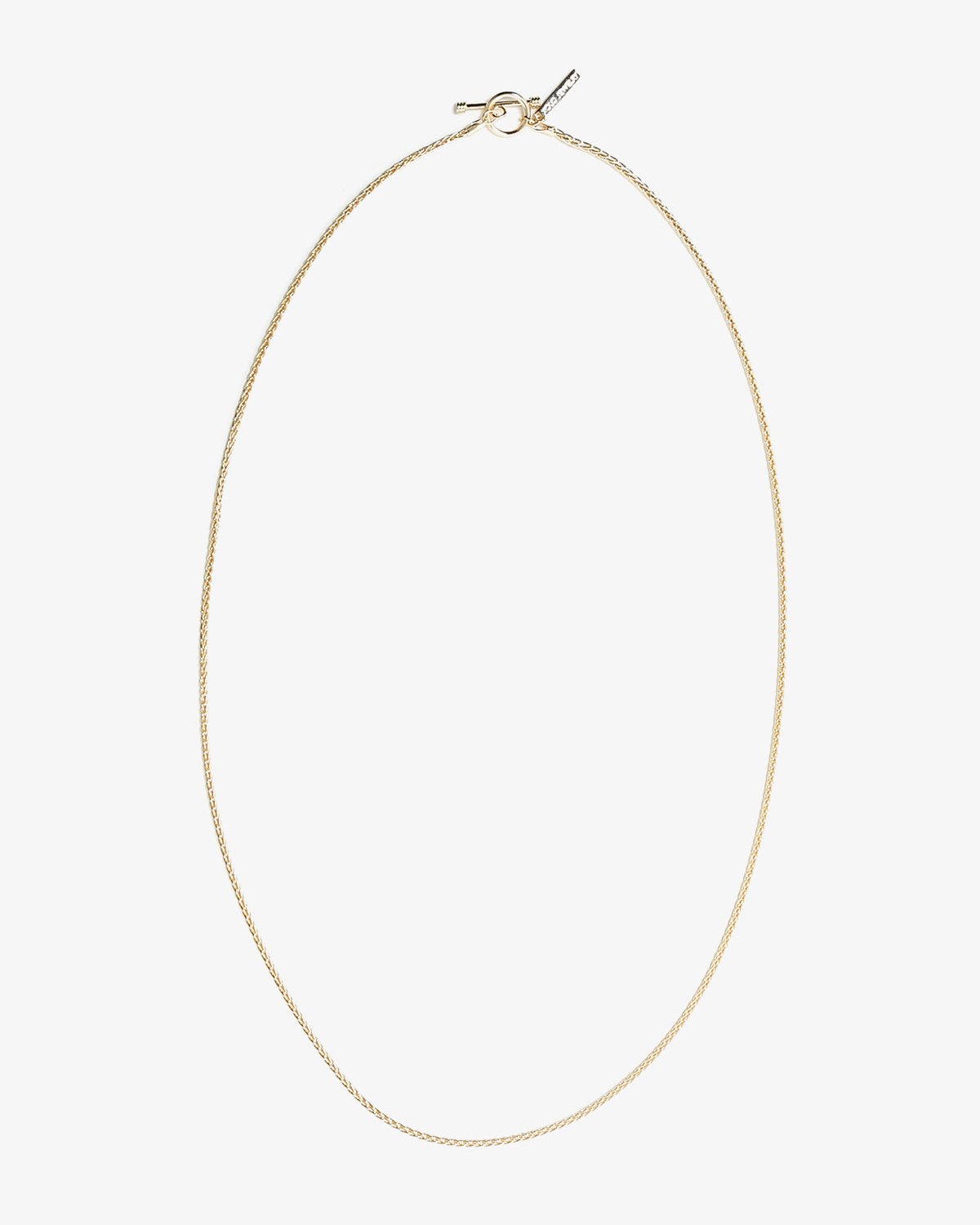 SPIKE LINK NECKLACE -GOLD-