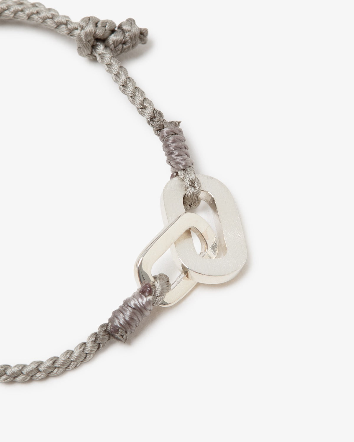 CONNECT WITH HAIR LINE LINK SILK CODE BRACELET