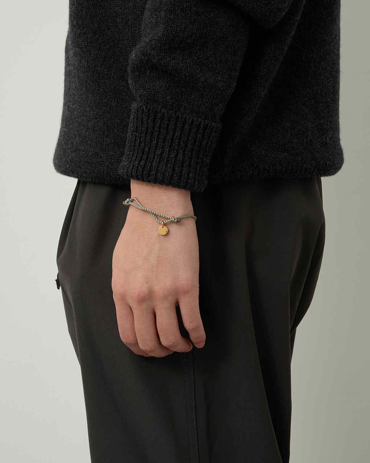 CONNECT WITH HAIR LINE LINK SILK CODE BRACELET