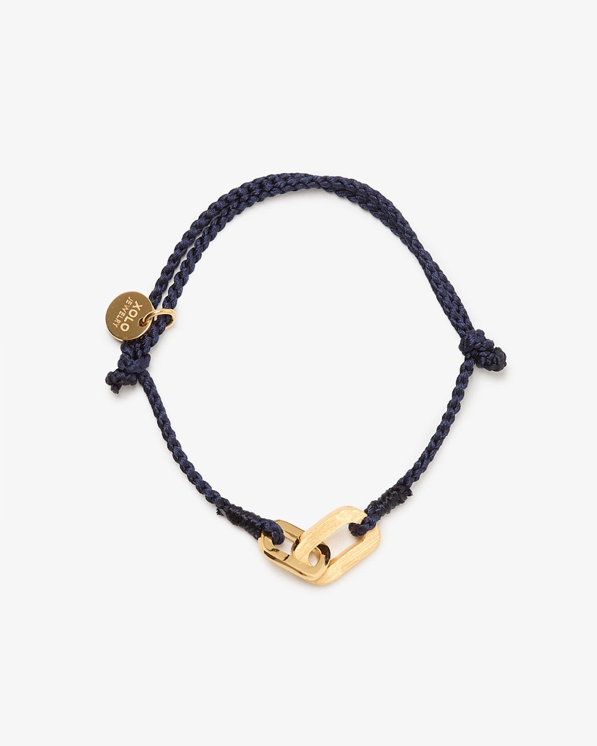 CONNECT WITH HAIR LINE LINK SILK CODE BRACELET