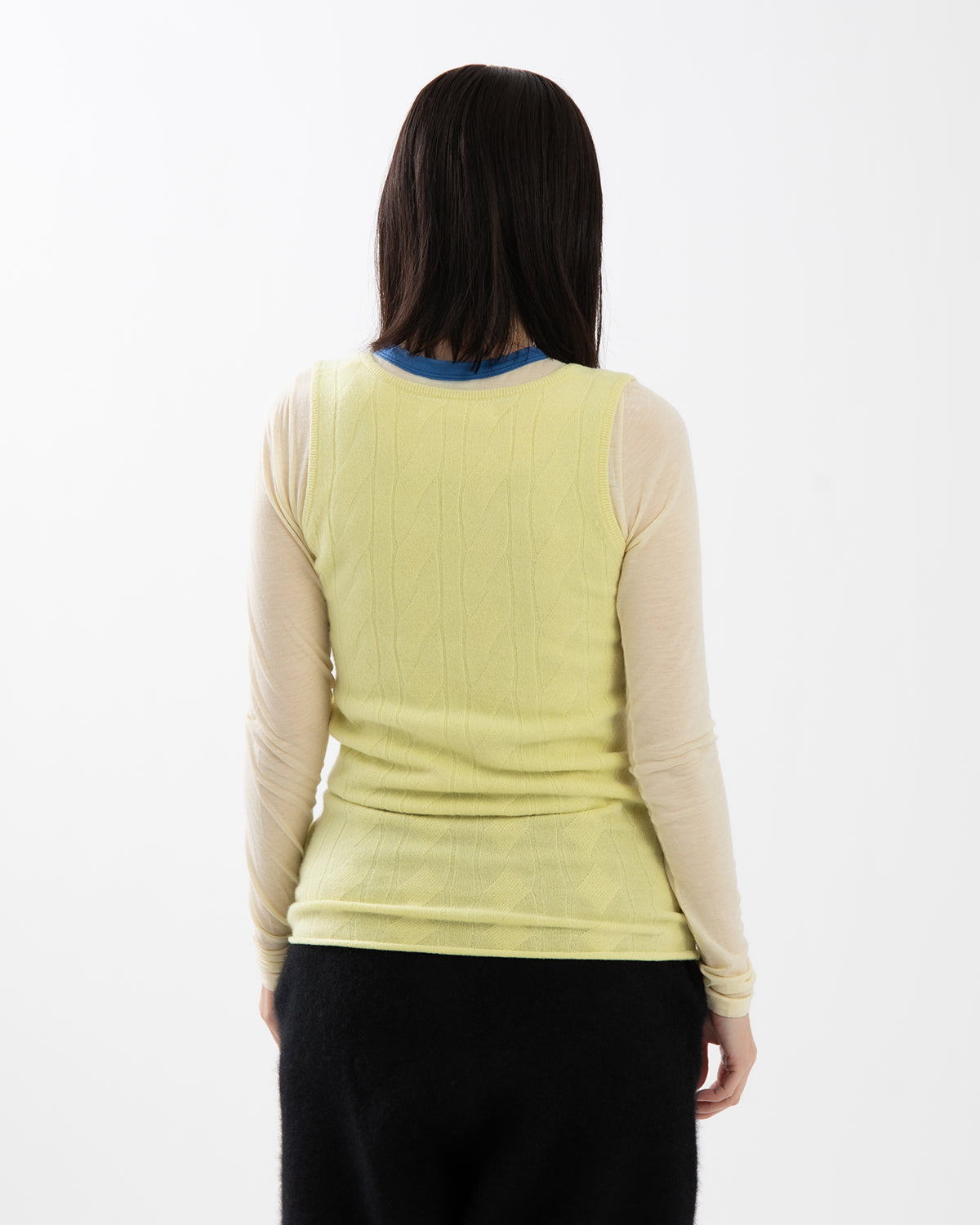 TIMELESS CABLE TANK TOP