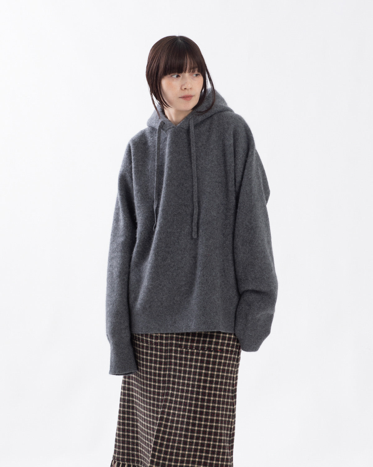 FELTED OVERSIZED HOODIE