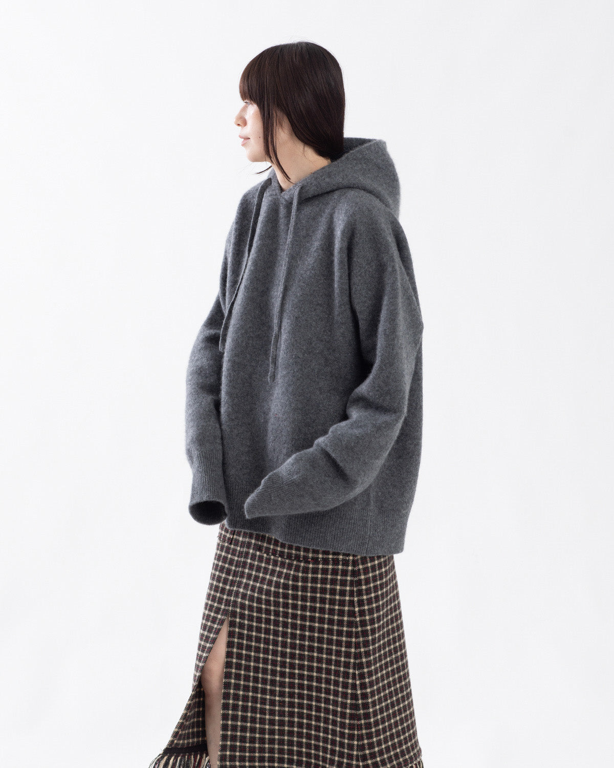 FELTED OVERSIZED HOODIE