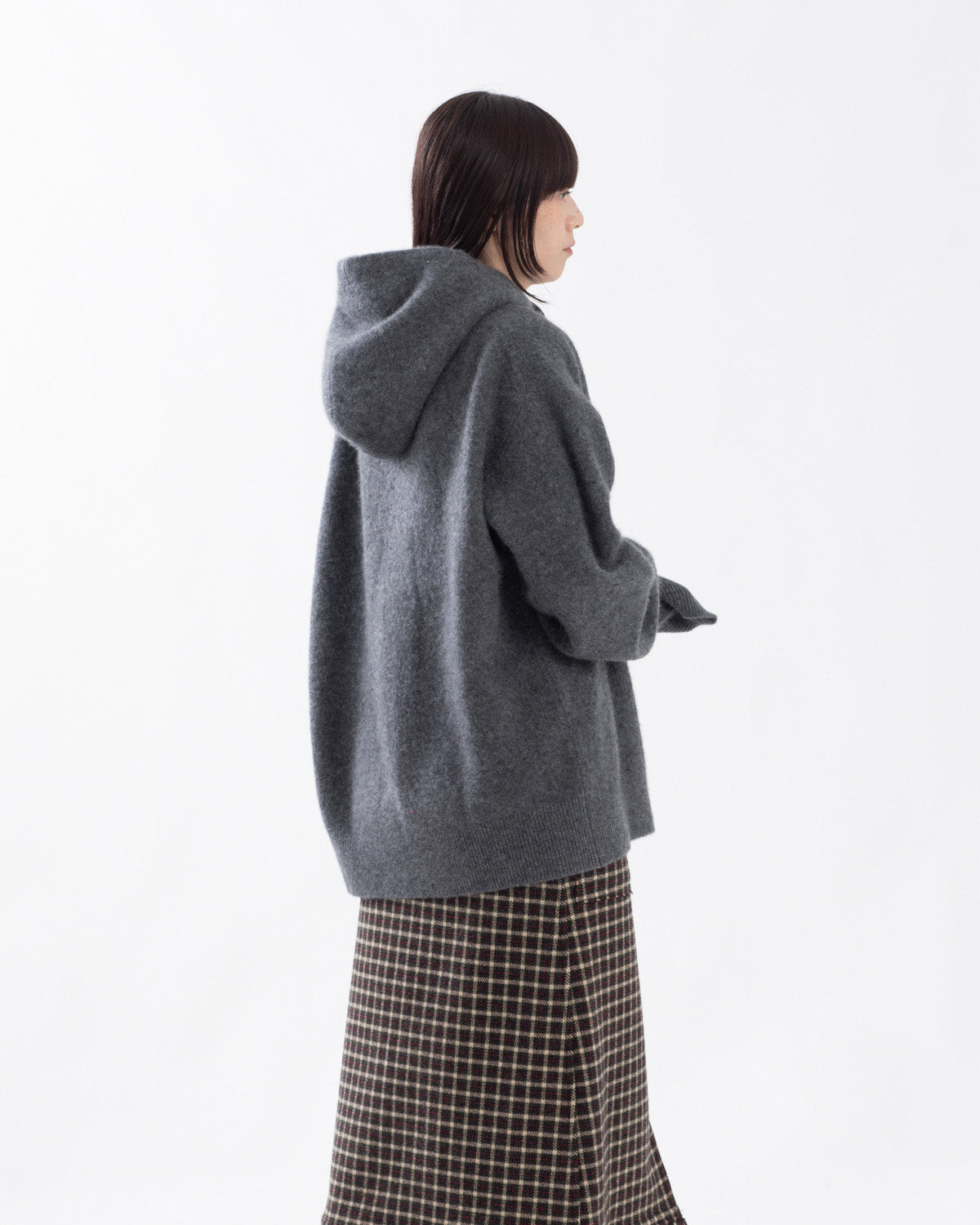 FELTED OVERSIZED HOODIE
