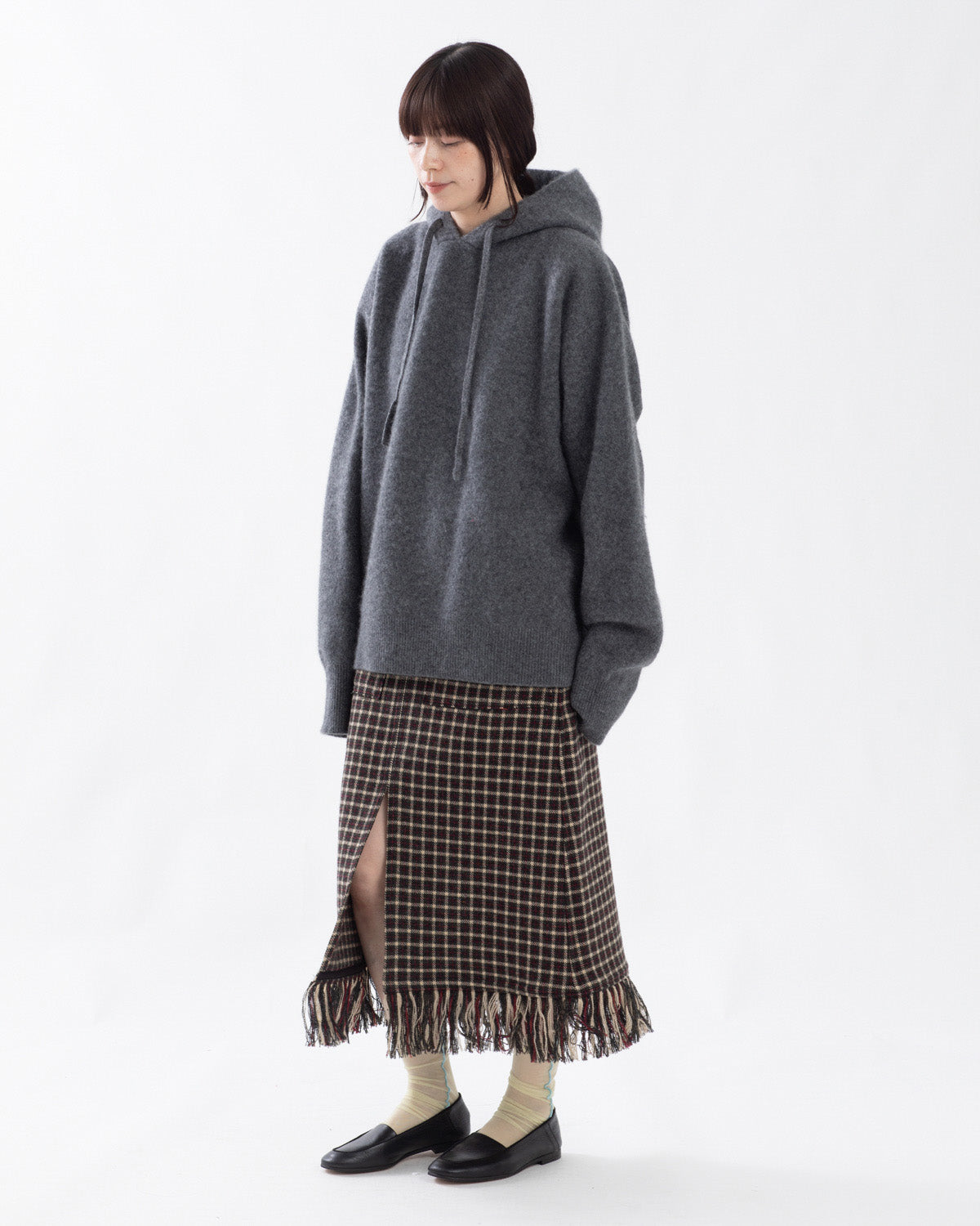 FELTED OVERSIZED HOODIE
