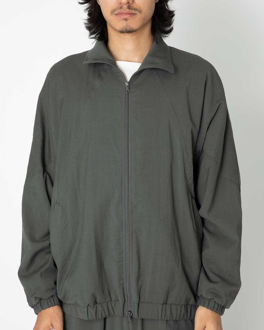 超人気の SILK RAYON TRACK JACKET JACKETメンズ メンズ