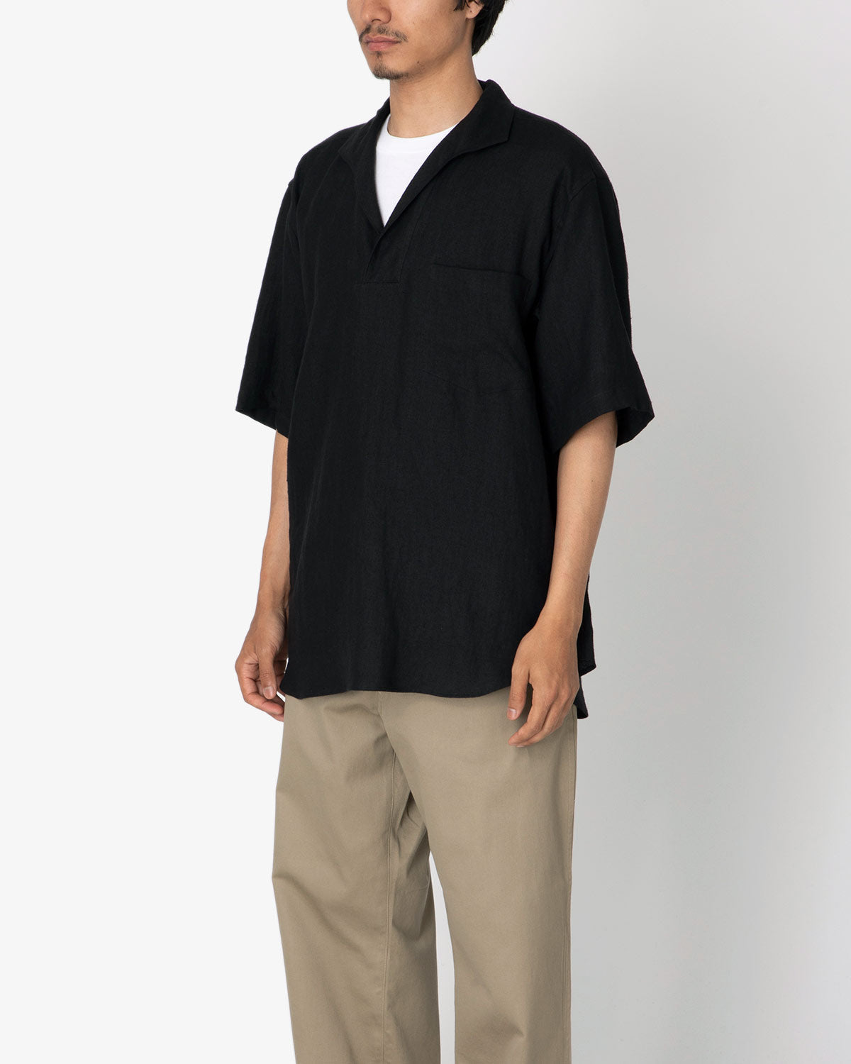 COMOLI（コモリ） カナパ スキッパー半袖シャツ 新品未使用品　size 2