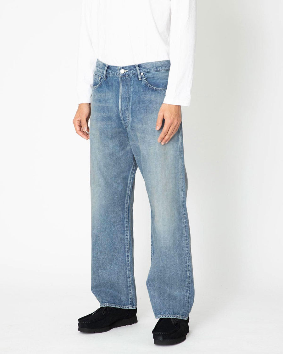 SELVAGE DENIM FIVE POCKET WIDE STRAIGHT PANTS – COVERCHORD