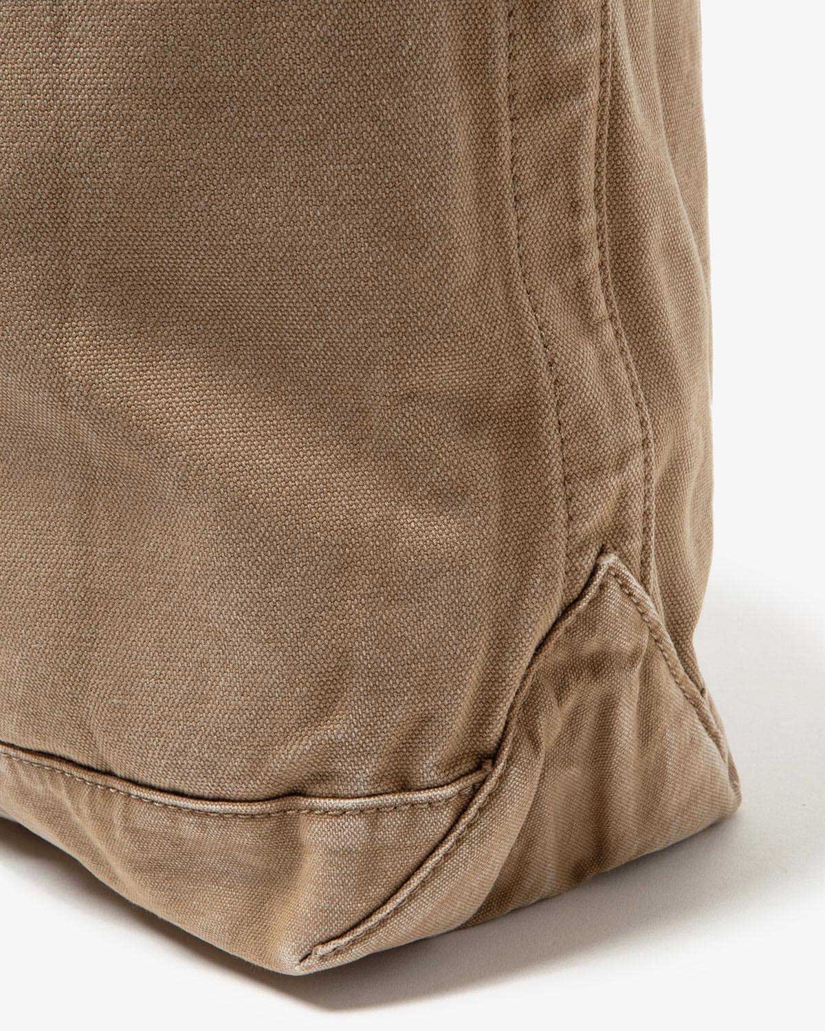 TOTE BAG COTTON CANVAS COFFEE DYED