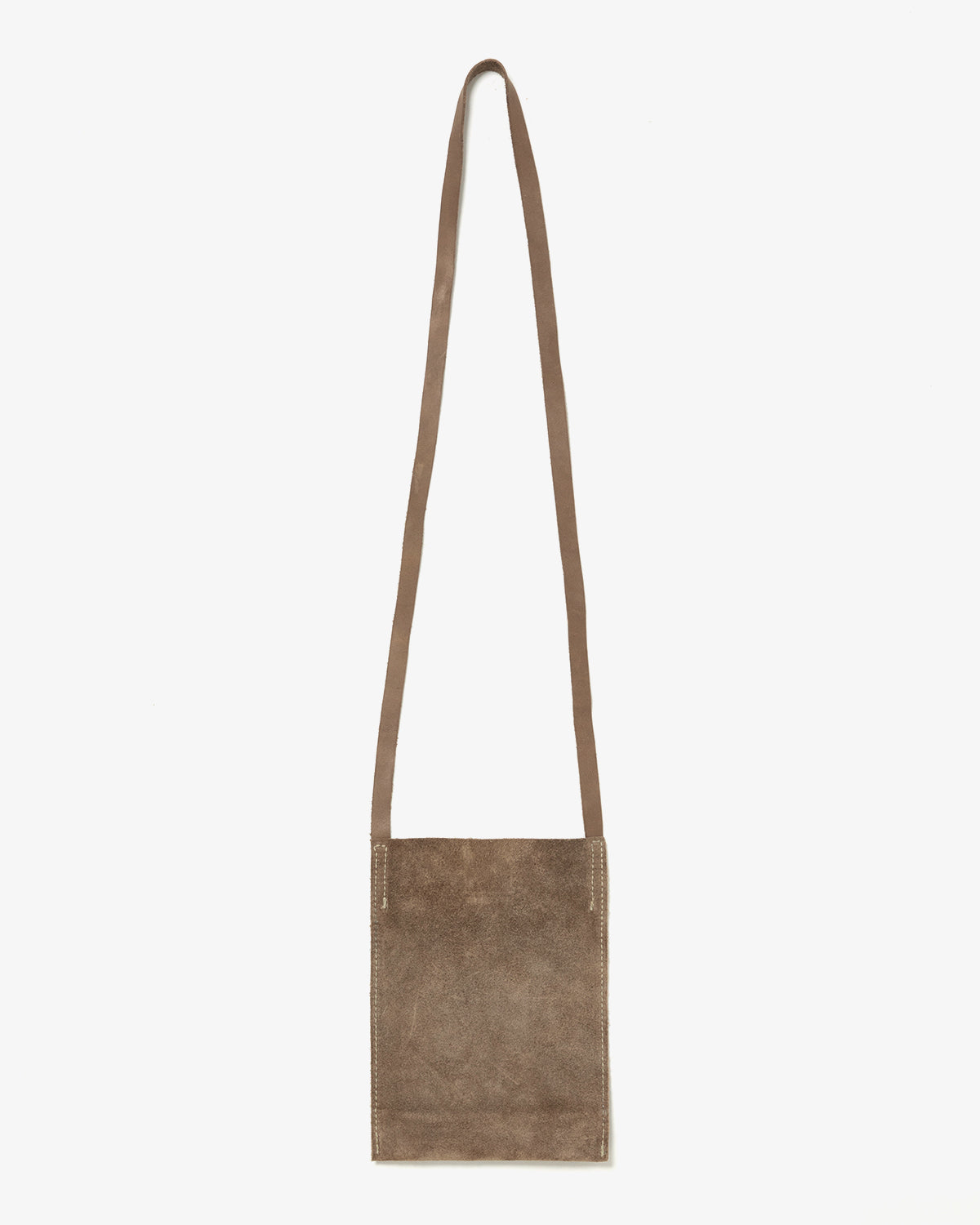 WINE POUCH BISON LEATHER by GUIDI