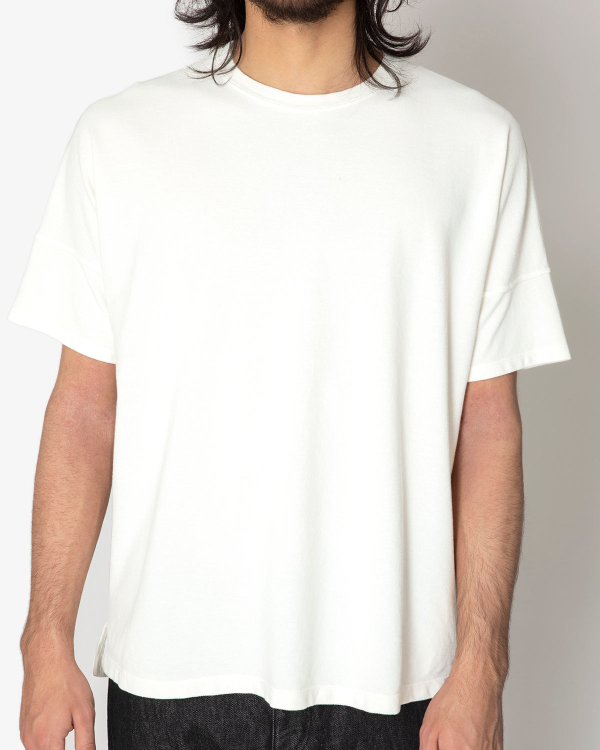 CLERK S/S TEE COTTON PIQUE OVERDYED